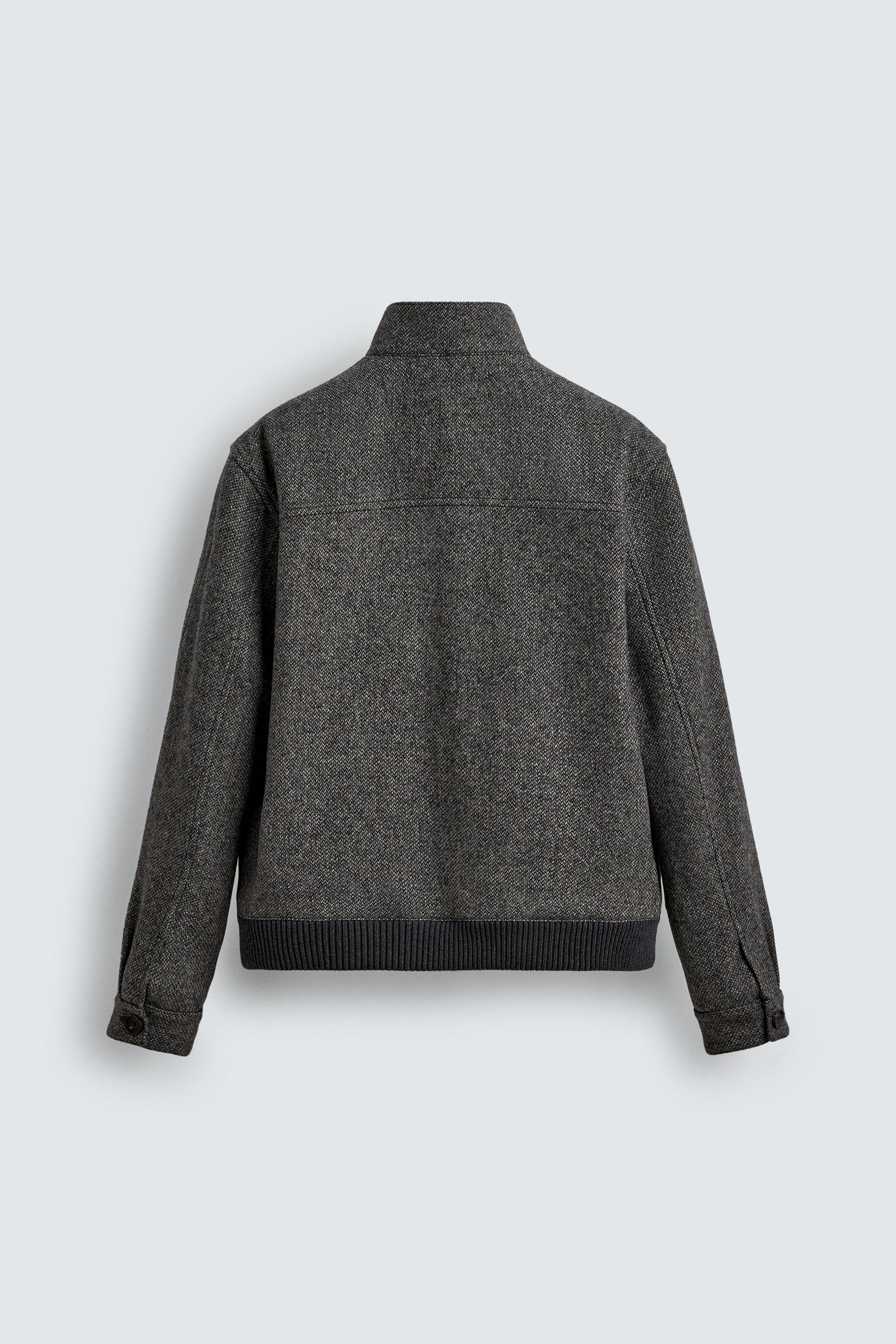 BLOUSON STRUCTURÉ CONTRASTANT