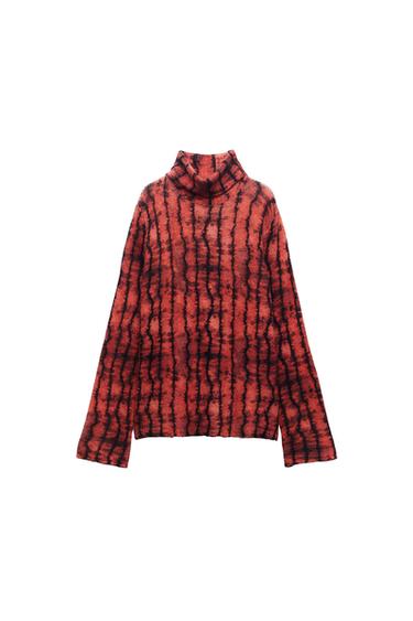 KNIT TIE-DYE SWEATER
