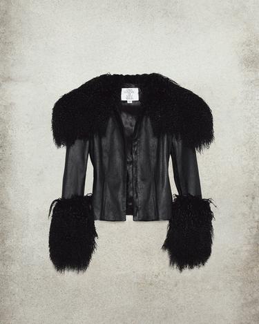 LUDOVIC DE SAINT SERNIN x ZARA レザーフィットジャケットブラックZaraのLUDOVIC DE SAINT SERNIN x ZARA レザーフィットジャケット - ブラック 