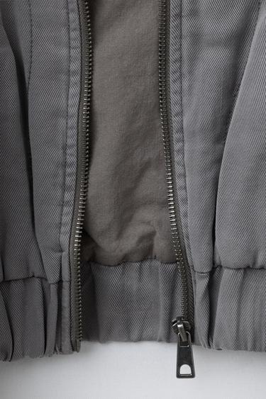 FLUID PUFFER JACKET - Anthracite grey by Zara - Image 7
