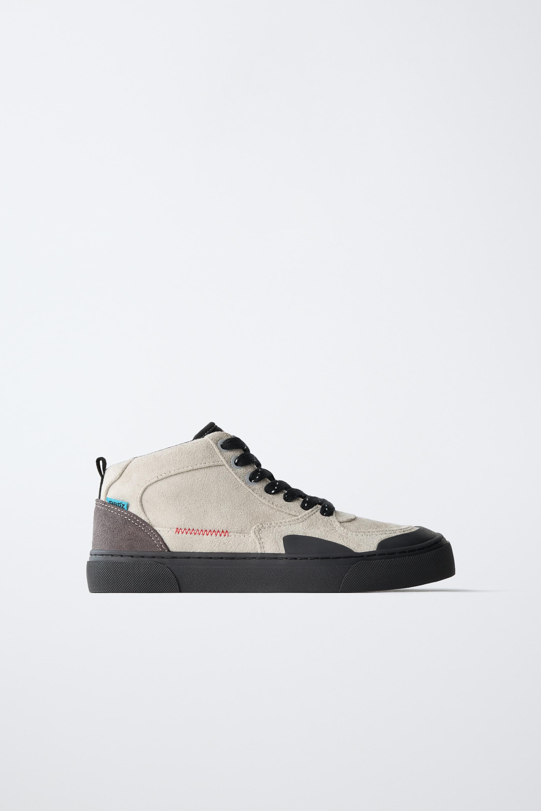 HIGH TOP SNEAKERS — Gray