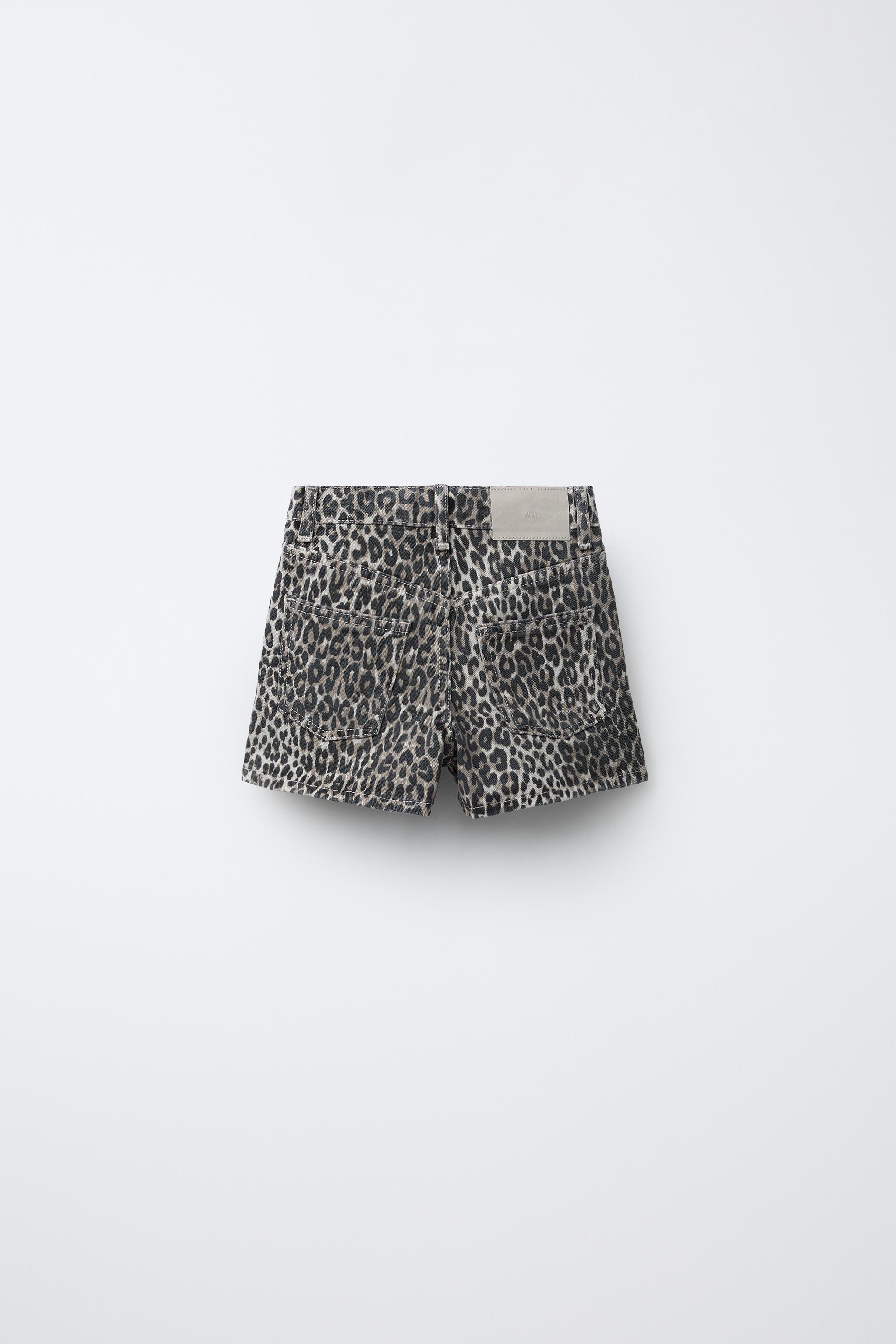 JUPE-SHORT ANIMAL PRINT