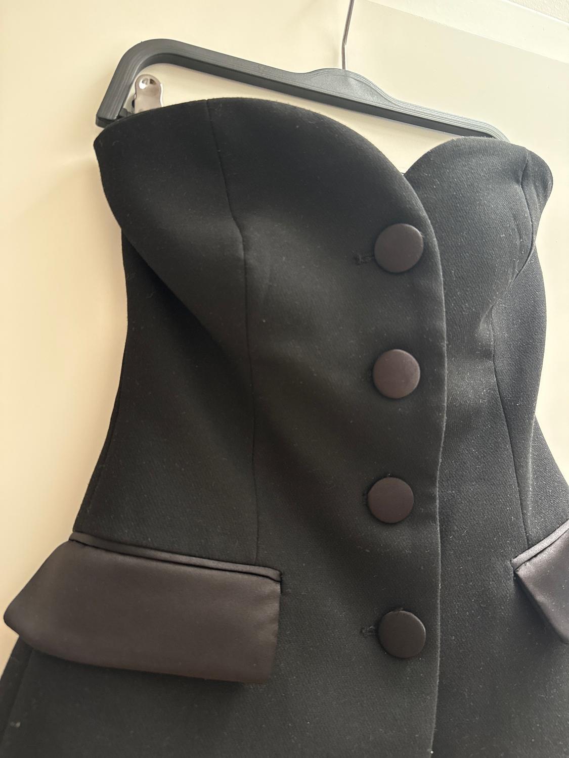 CONTRAST SATIN BUSTIER - Image 2
