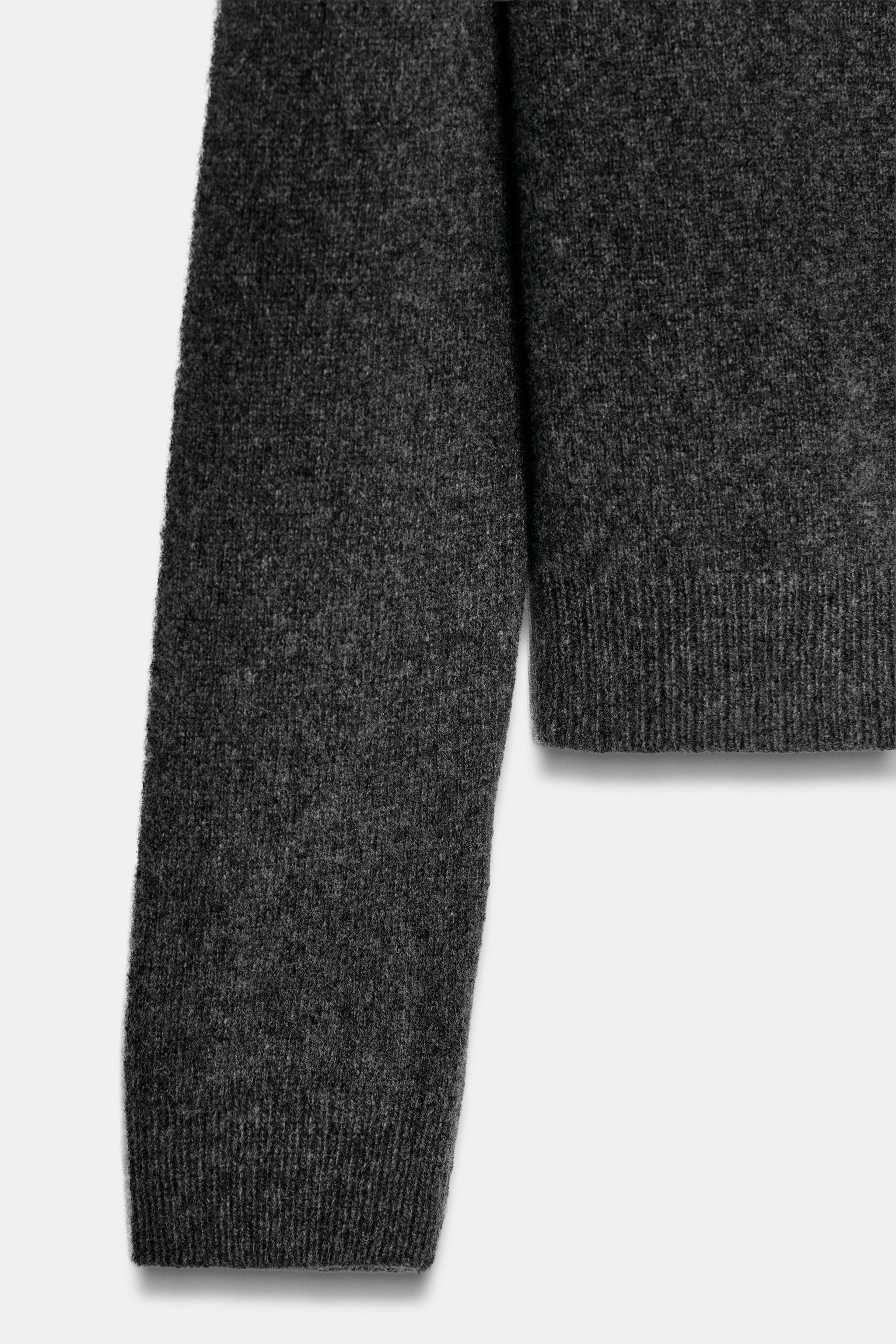 GILET BOUTONNÉ EN CACHEMIRE ET LAINE