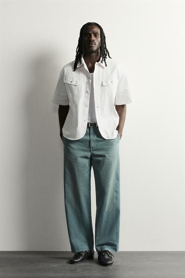 Pantalones chino de denim