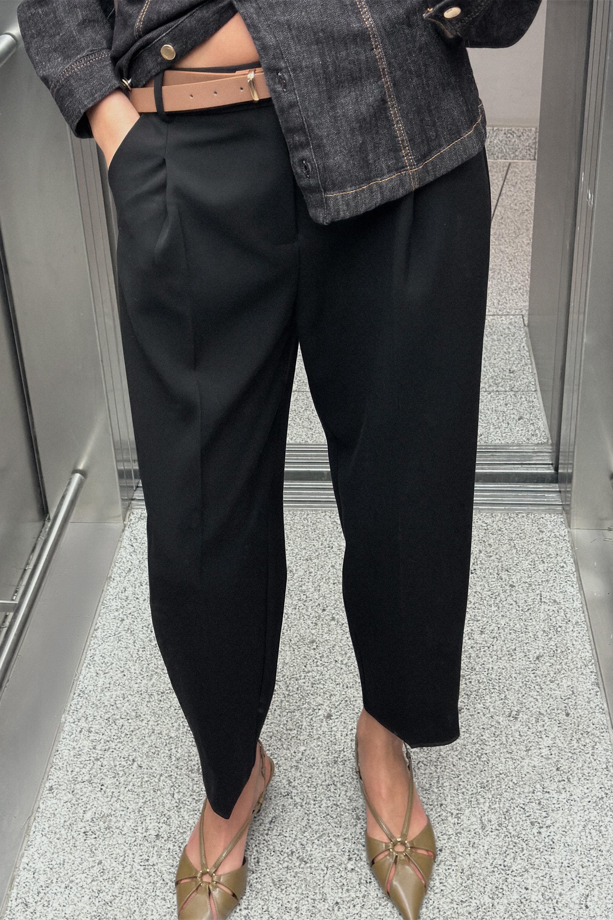 Women's Pleated Pants | ZARA Canada