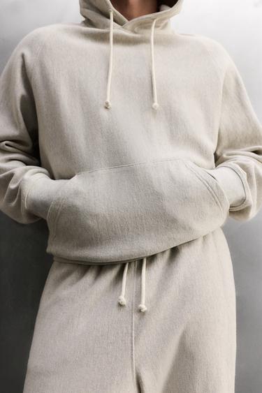 BASIC TRAINING HOODIE - Grey marl by Zara - Image 5
