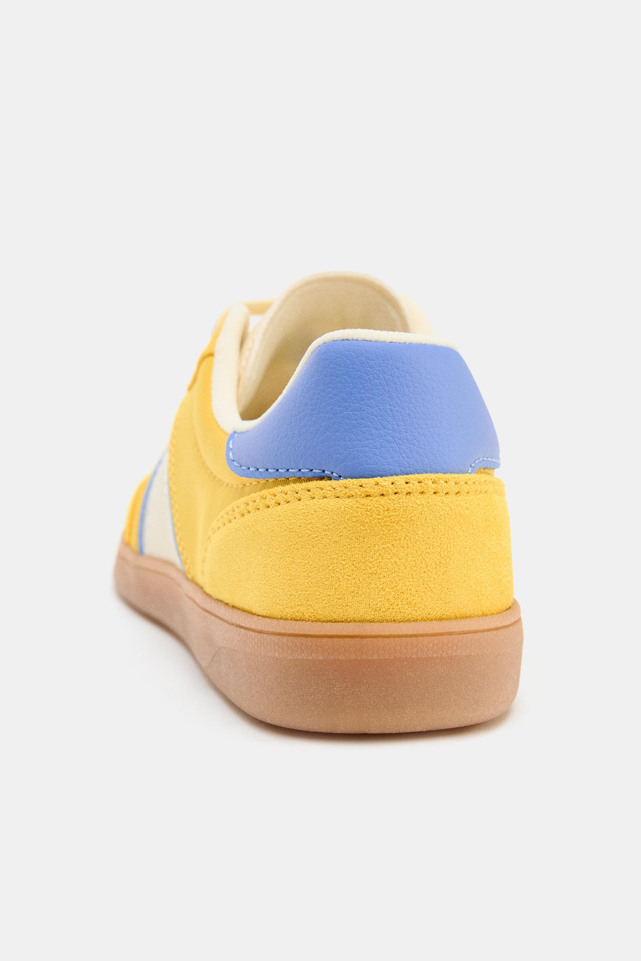 COLORFUL SNEAKERS - Yellow | ZARA United States