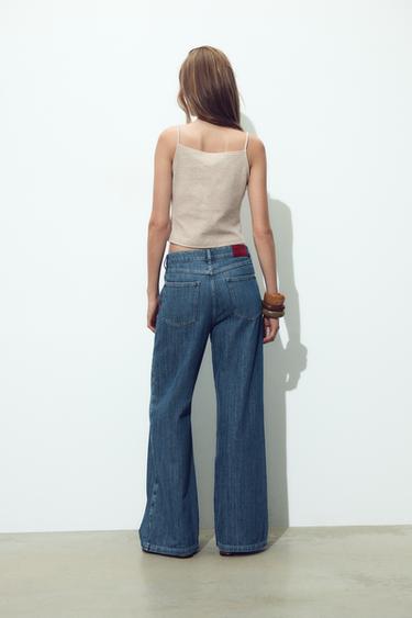 BUTTONED WAISTCOAT TOP - Sand / Marl by Zara - Image 4