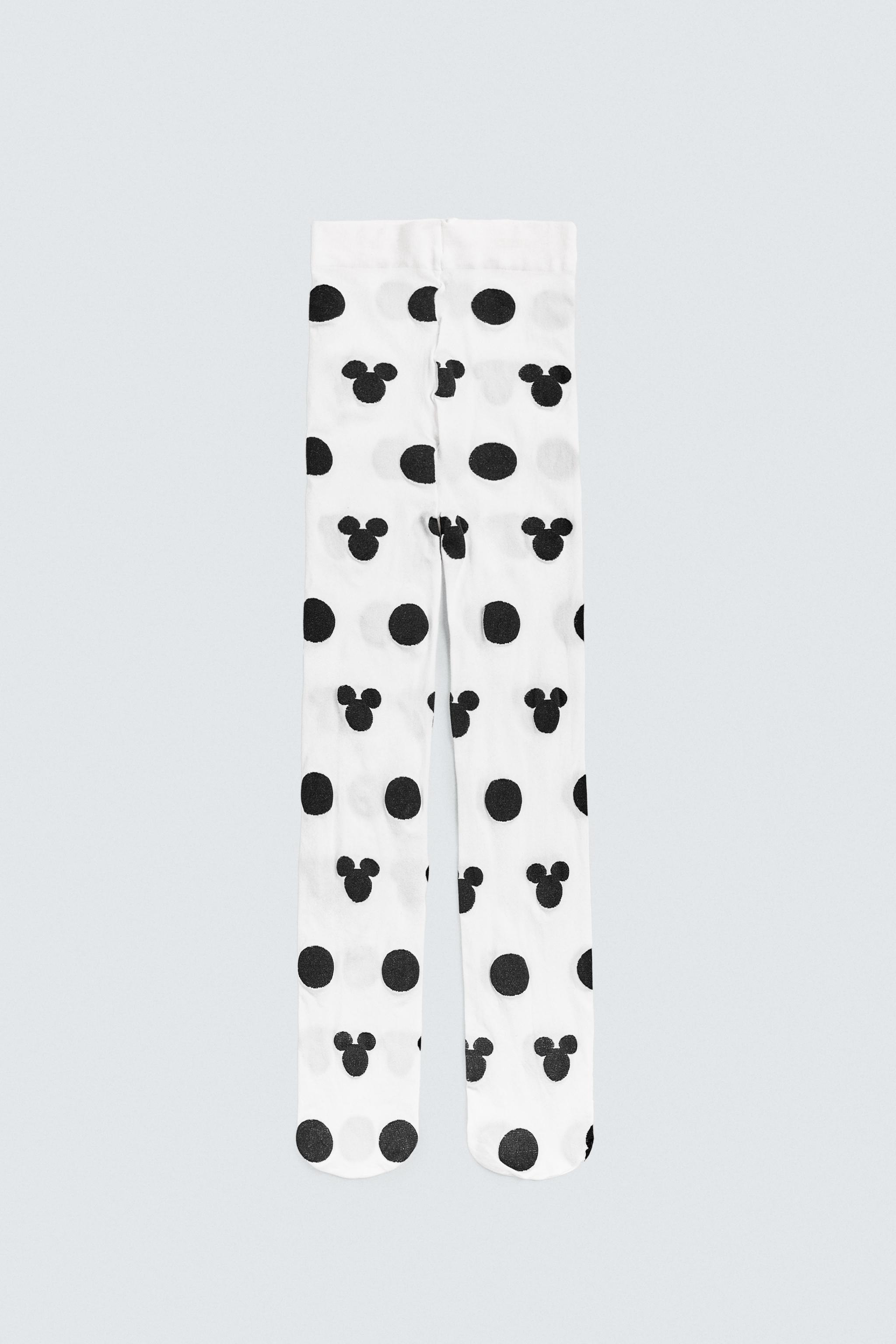 ZARA ディズニー　タイツ　L 2つ 210.jpg