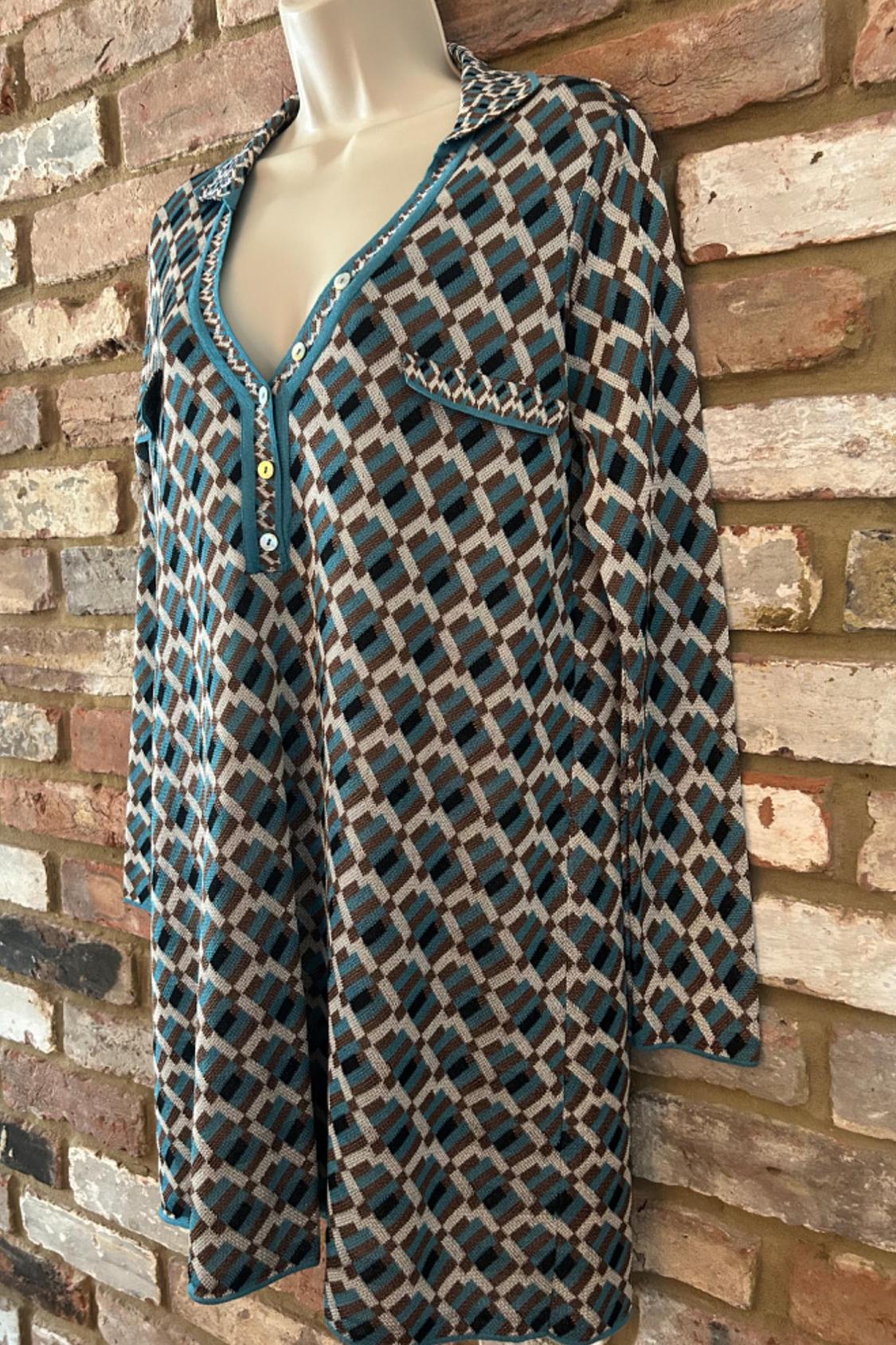 JACQUARD KNIT DRESS - Image 3