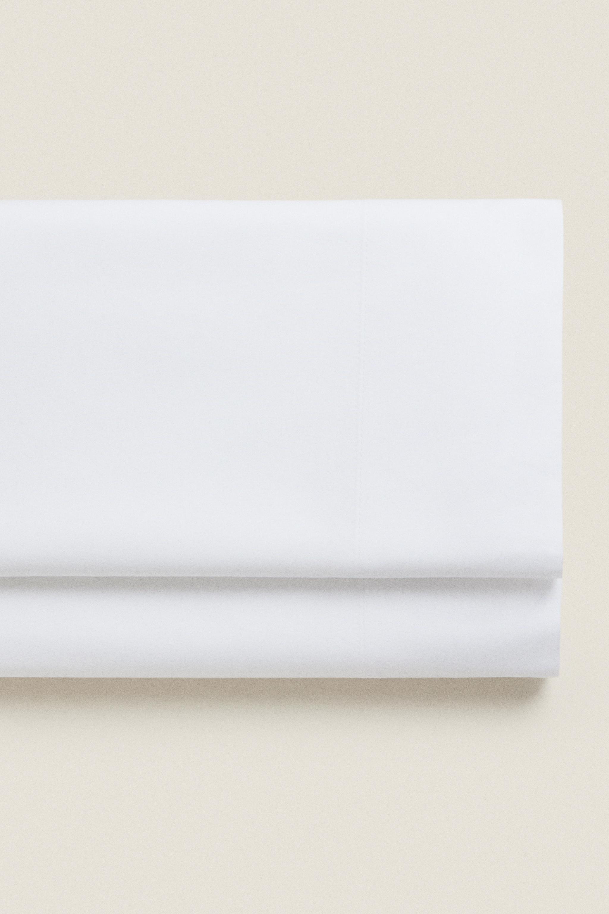 PERCALE COTTON FLAT SHEET (500 THREAD COUNT)