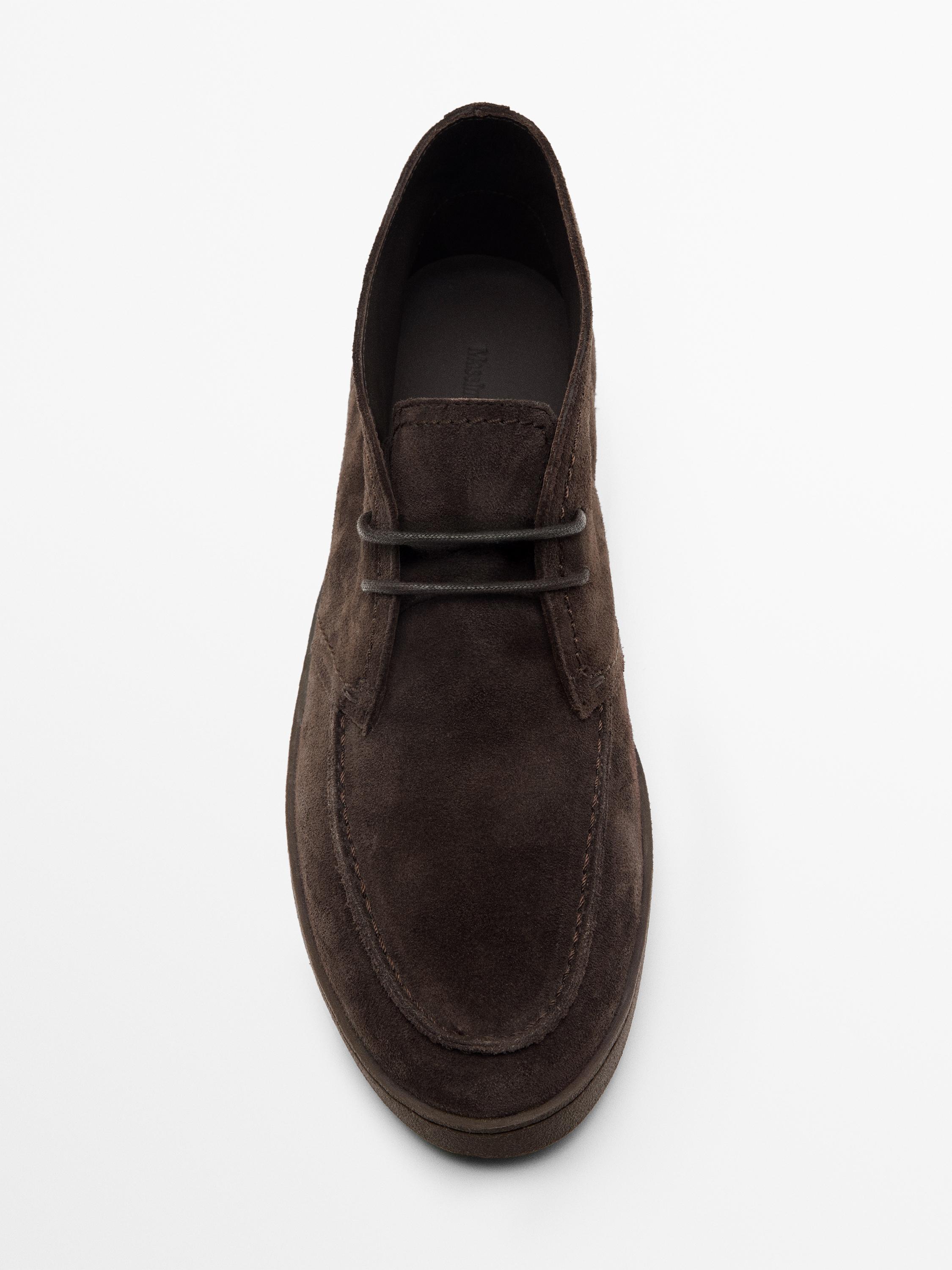 Moc toe boot-style shoes