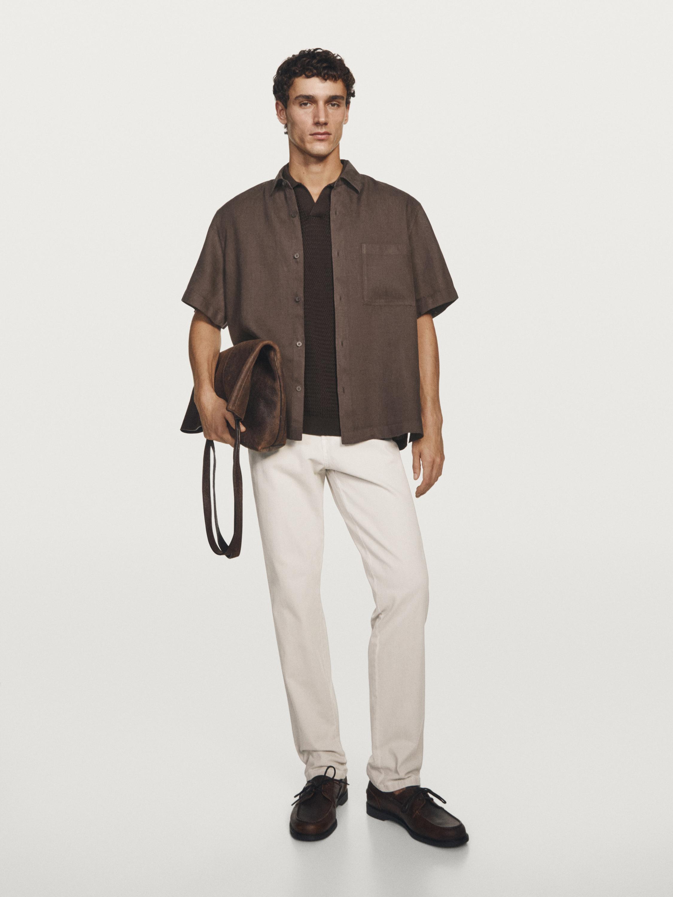 Regular fit short sleeve shirt