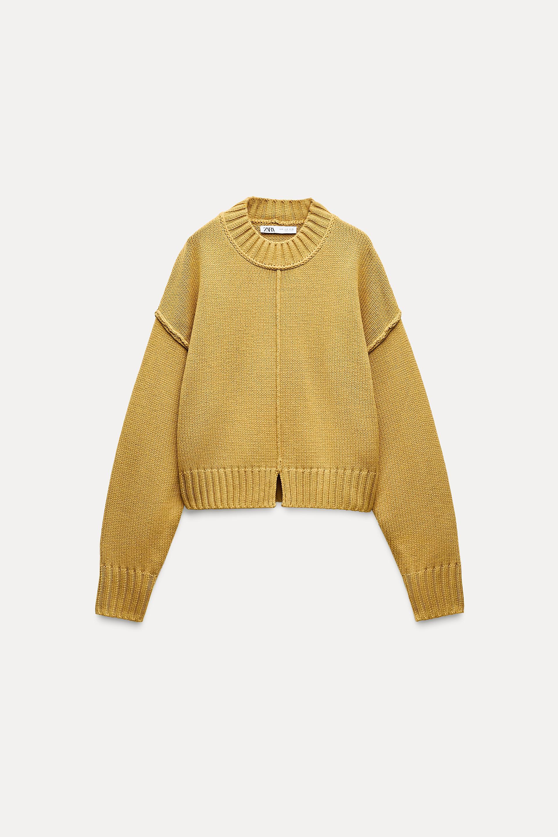 ZARA shops 3D Knit Ice Cream Cones Sweater S