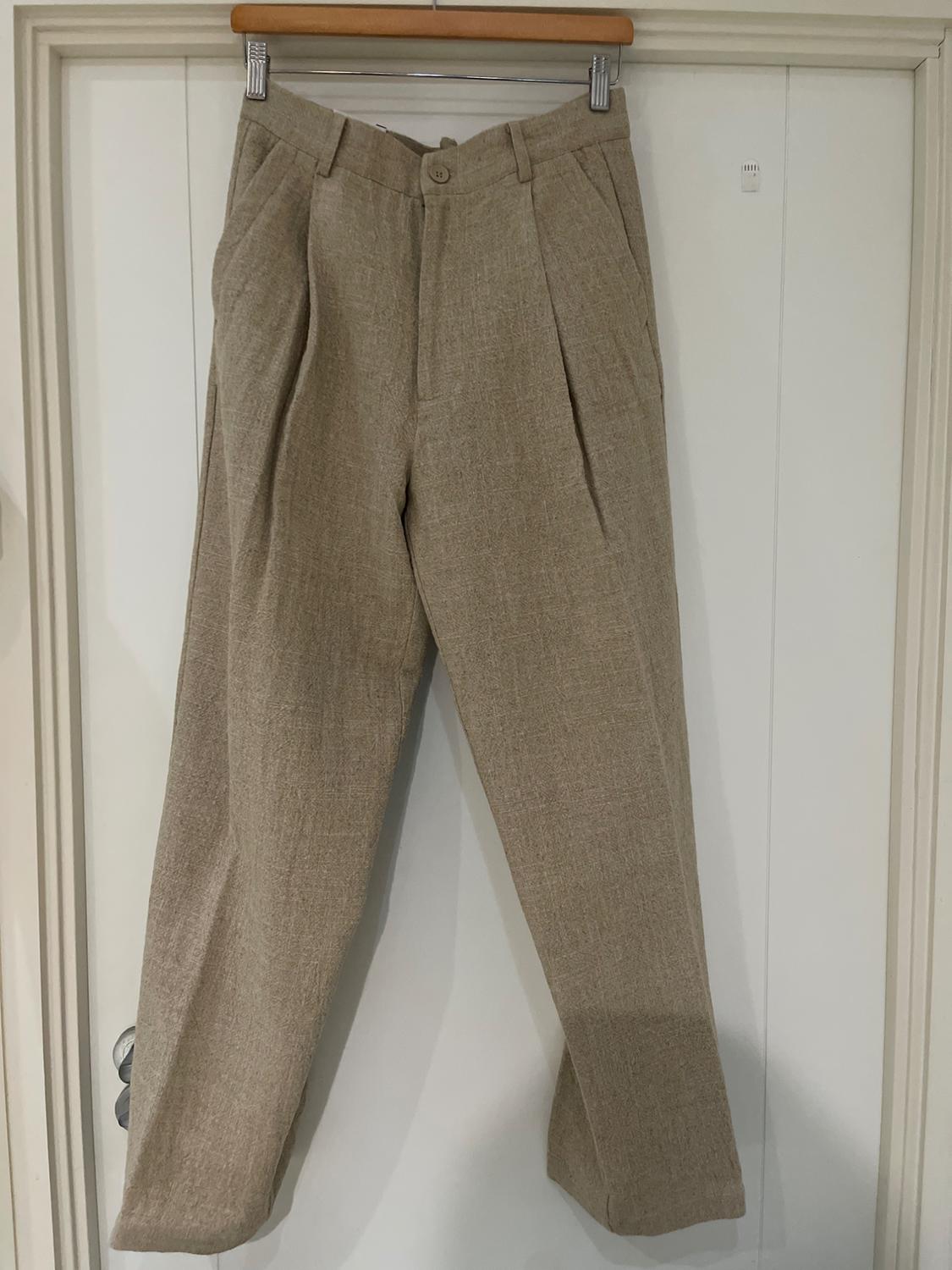 PLEATED RUSTIC TROUSERS - Image 5