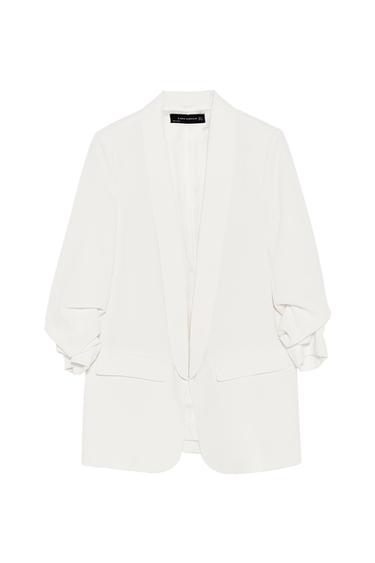 TURN-UP SLEEVE BLAZER