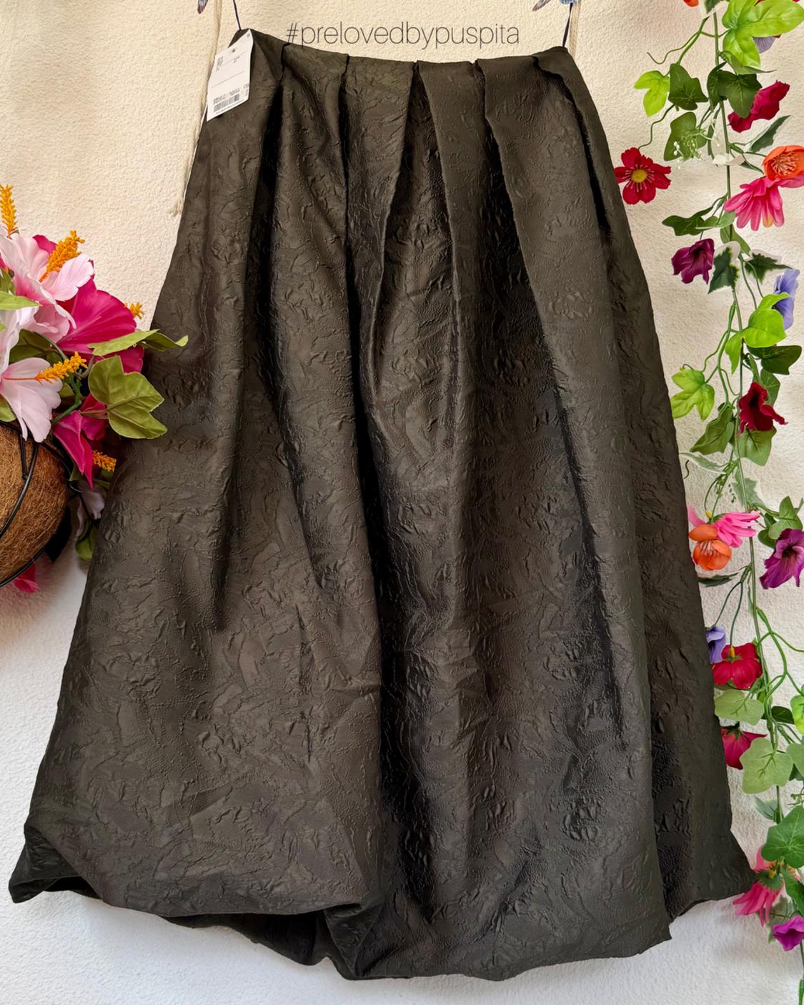 ZW COLLECTION VOLUMINOUS JACQUARD SKIRT - Image 6