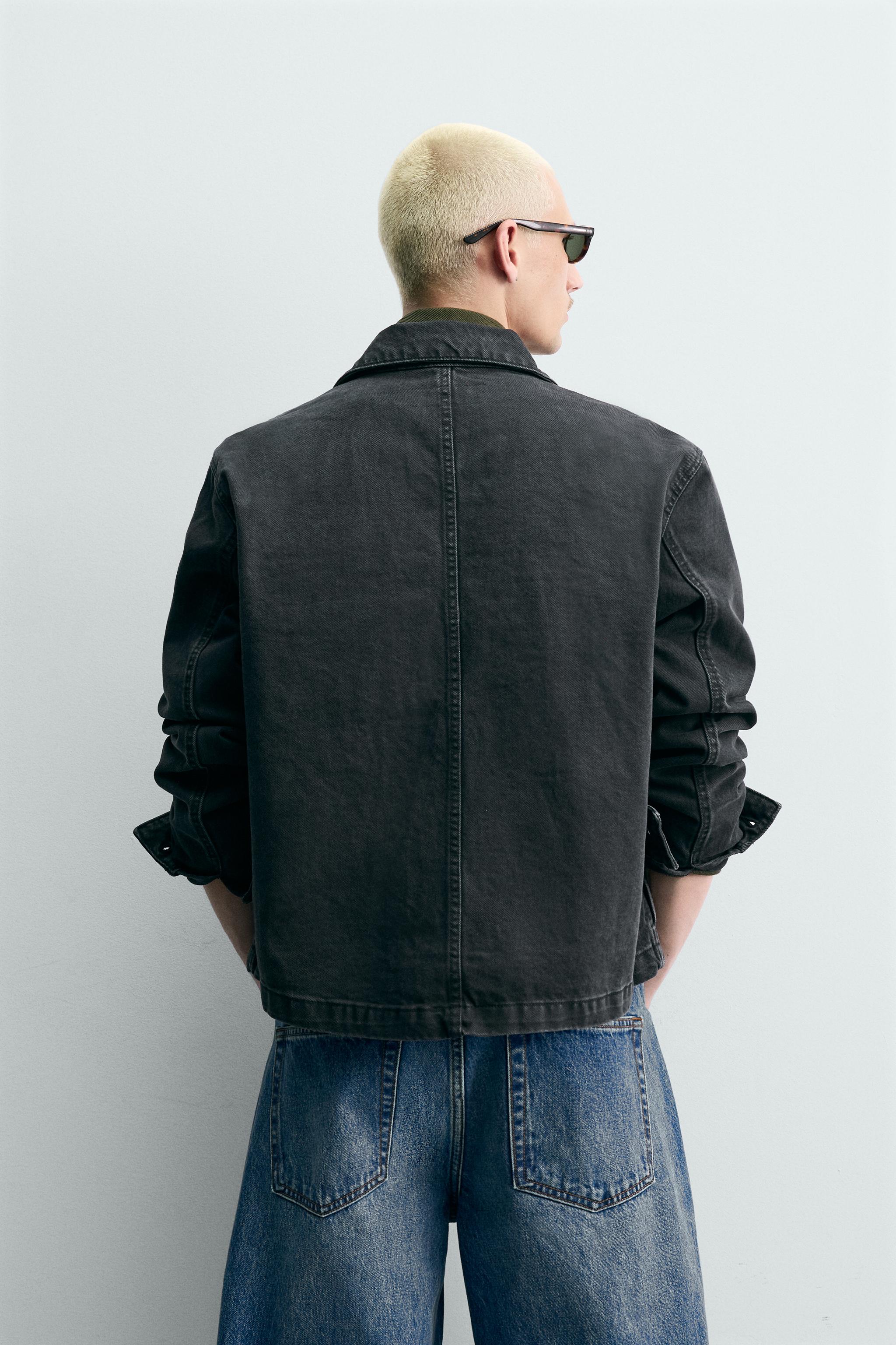 CROPPED FIT ZIP JACKET