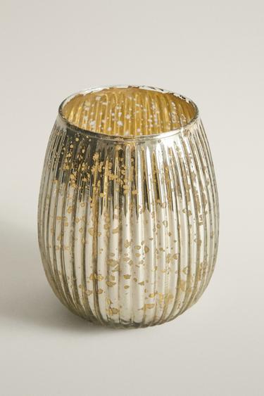 CHRISTMAS MERCURY DECORATIVE VASE — Silver 2