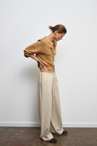 ZW COLLECTION STRIPED PYJAMA-STYLE TROUSERS - striped by Zara - Image 2