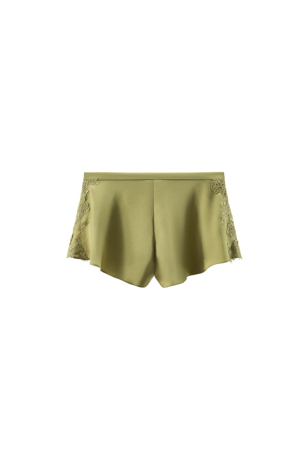 SATIN LACE SHORTS - image 3