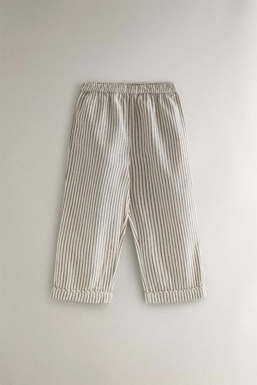 ENSEMBLE PYJAMA ENFANT RAYURES NOËL (ENSEMBLE DE 2) - Blanc cassé de Zara - Image 3