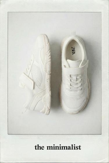 СПОРТИВНЫЕ КРОССОВКИ BAREFOOT — Белый от Zara