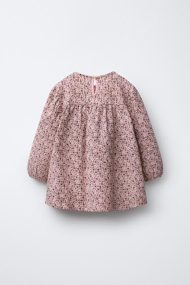 ROBE FLEURS CROCHET - Rose de Zara - Image 1