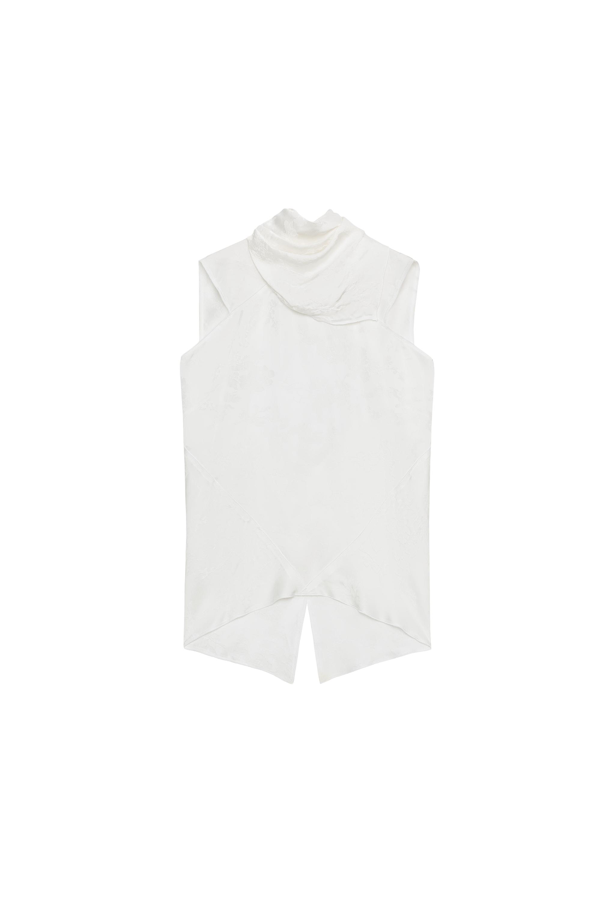 ZW COLLECTION LIMITED EDITION JACQUARD TOP - White | ZARA United