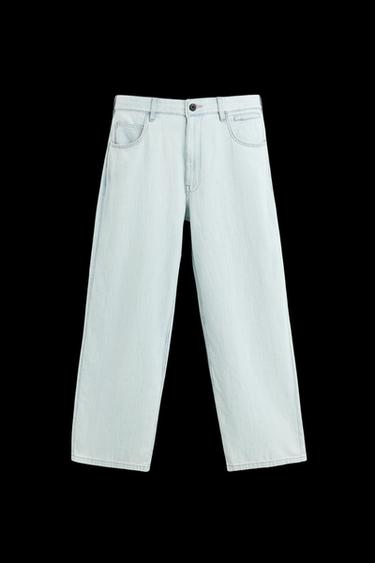 JEANS LIGEROS LOOSE WIDE FIT - Azul claro de Zara - Imagen 0
