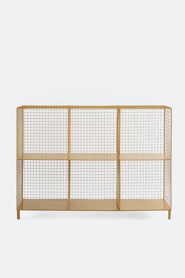 ESTANTERÍA INFANTIL METAL APAISADA - Mostaza de Zara