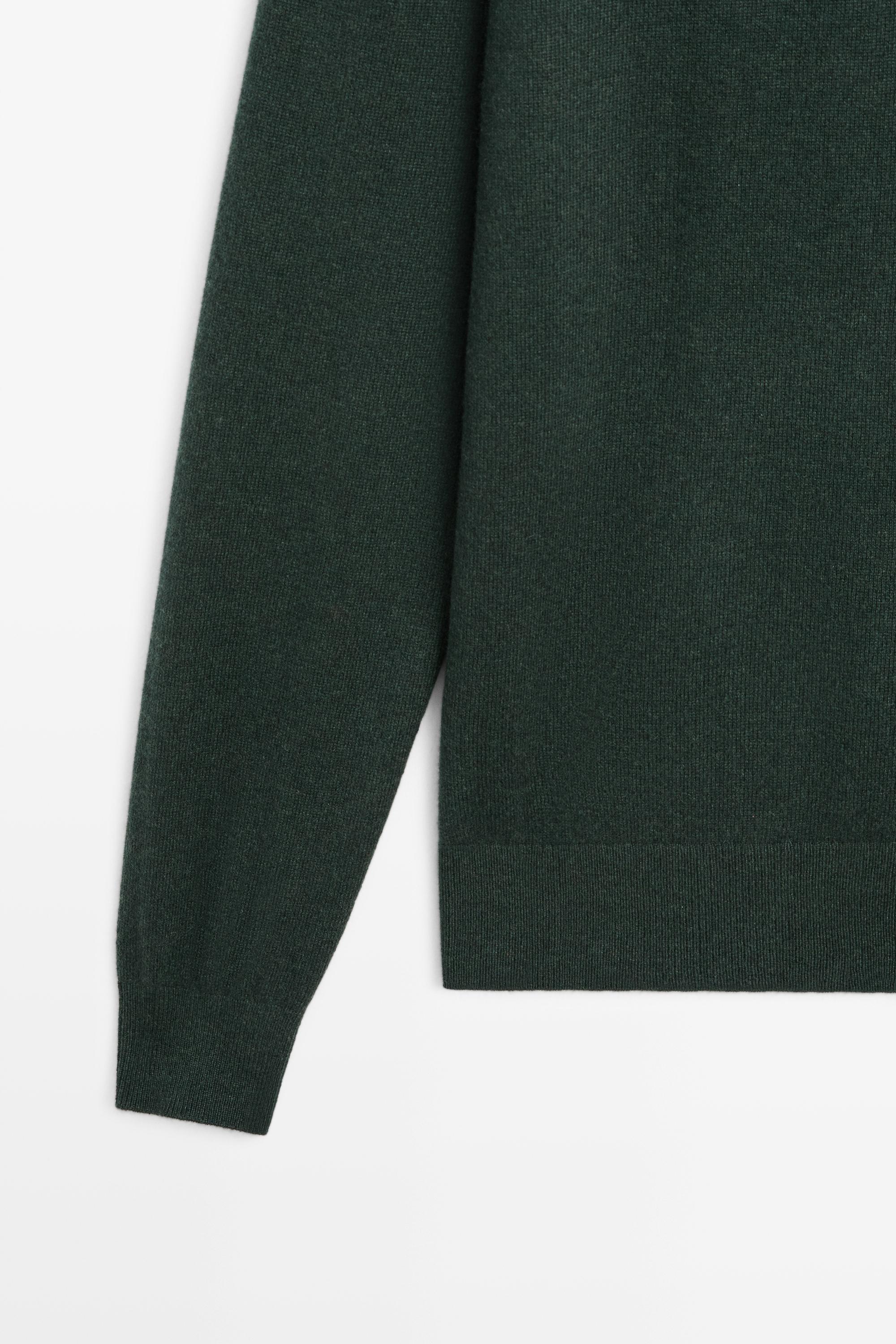 Pull en maille 100 % cachemire à col rond