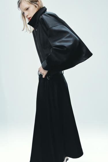 ZW COLLECTION JACKET WITH POCKETS - Black by Zara