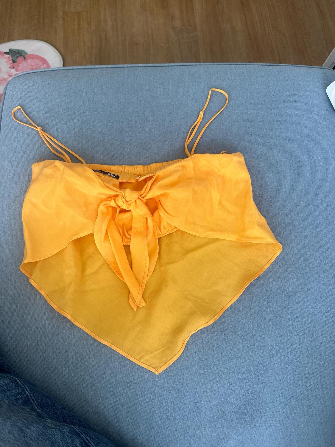 SATIN CROP TOP - Image 2