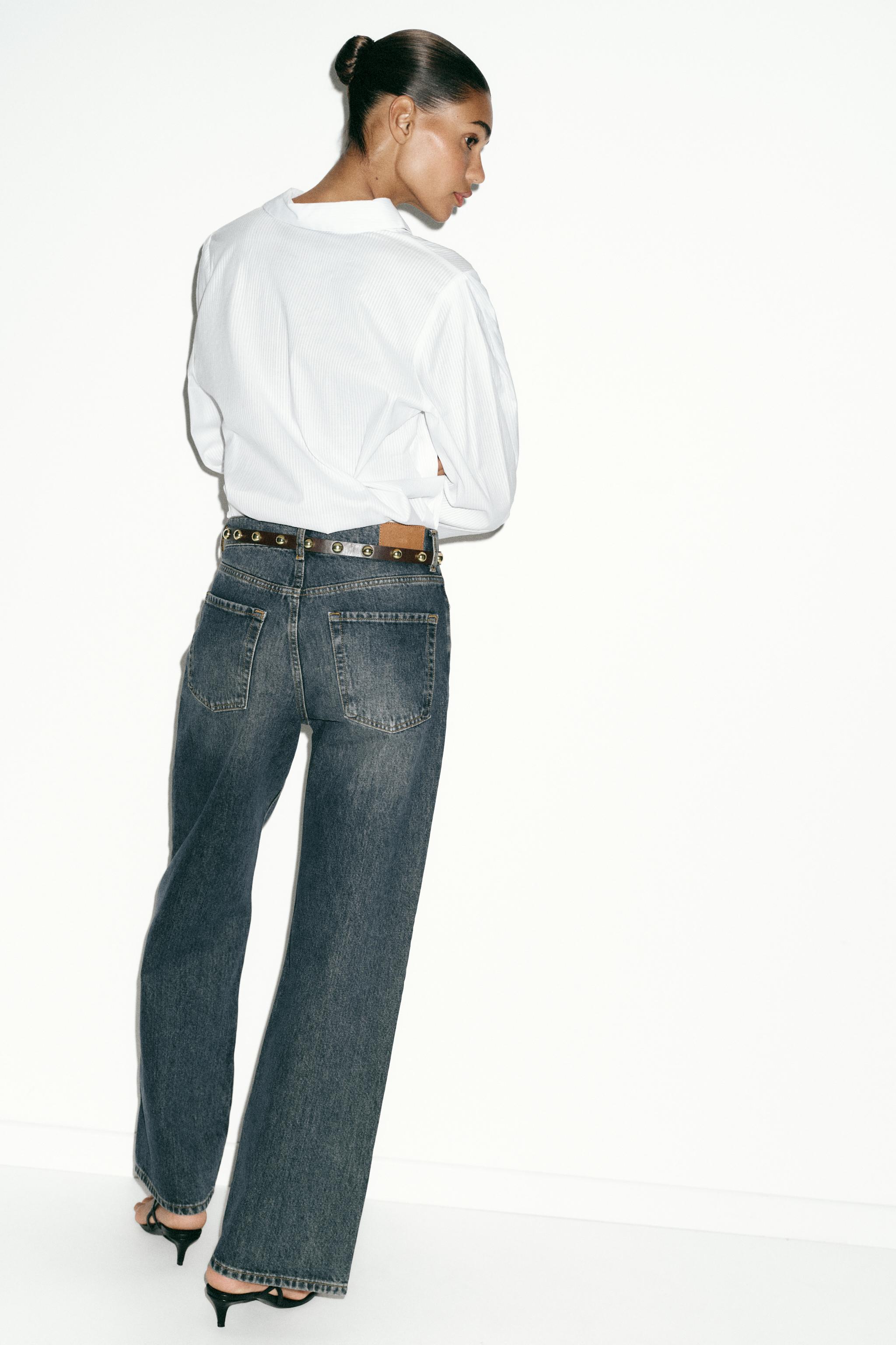 KEMERLİ Z1975 YÜKSEK BEL STRAIGHT TAPERED JEAN - Görsel 4