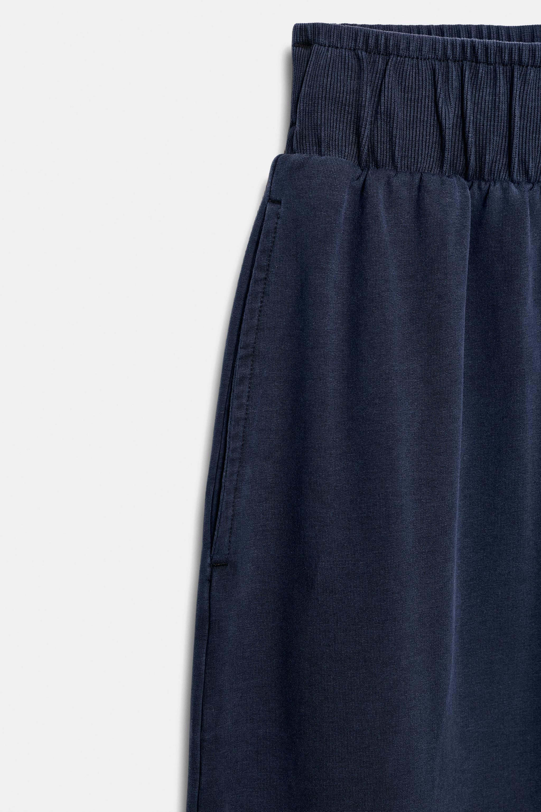 WASHED EFFECT PARACHUTE PANTS