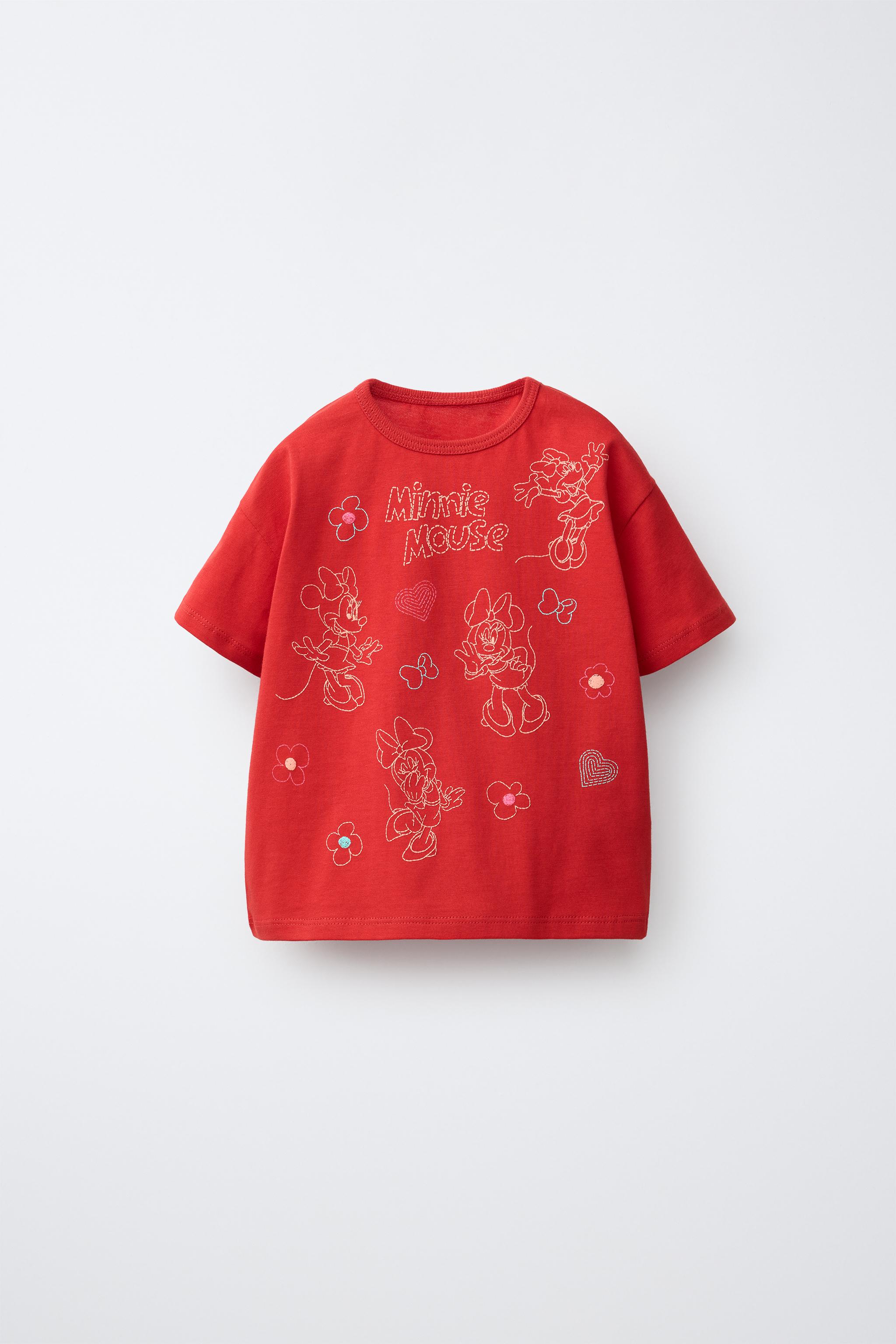 Детские футболки Zara MINNIE MOUSE © DISNEY T-SHIRT — фото 2