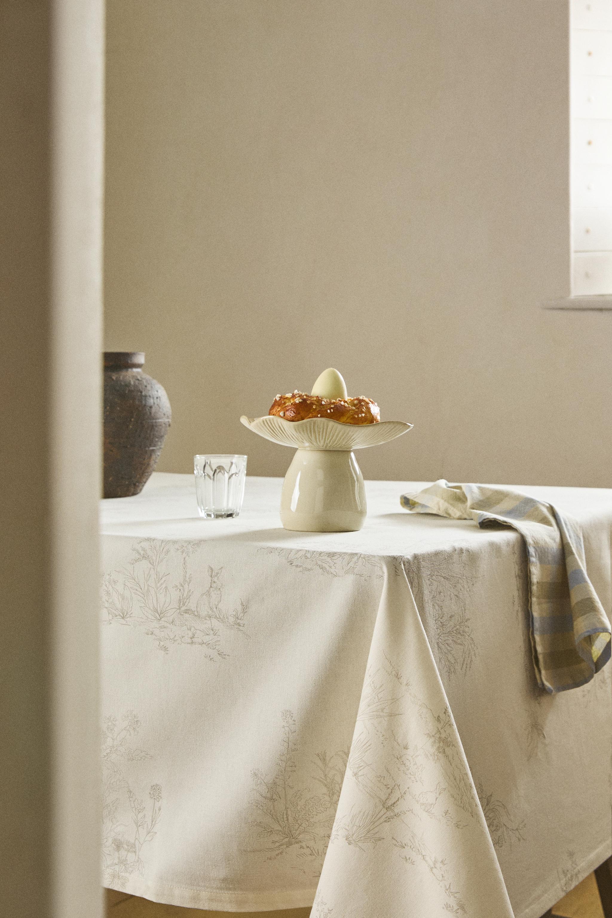 PRINTED COTTON TABLECLOTH