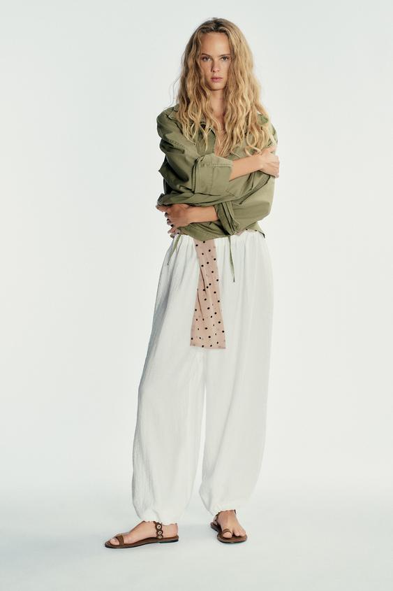 FLOWY BALLOON PANTS