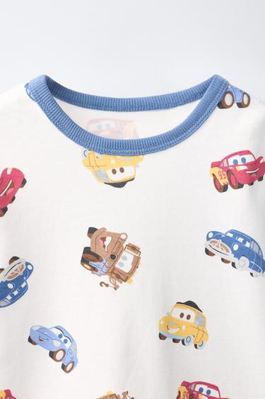 2-6 РОКІВ/ ПІЖАМА З ПРИНТОМ CARS © DISNEY - Білий Zara