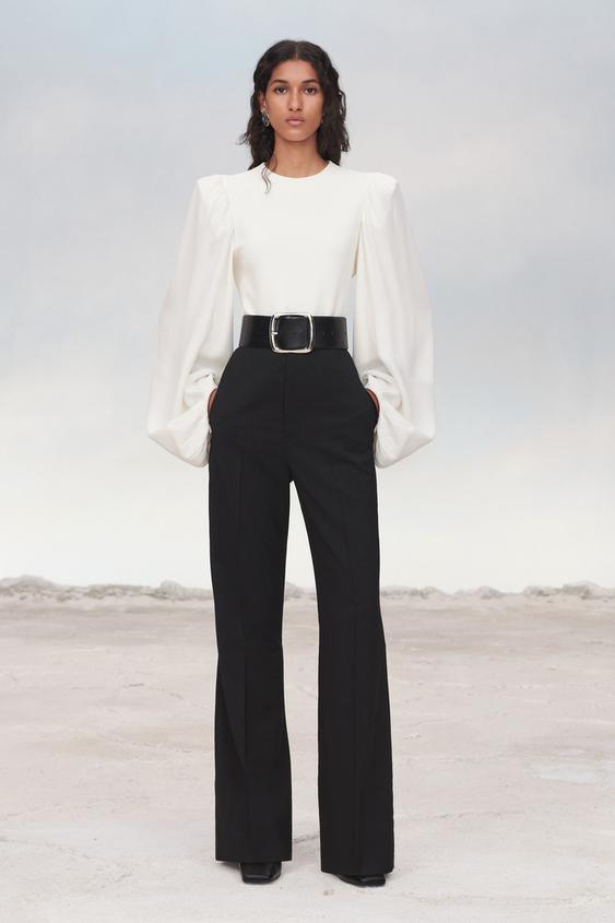 LIMITED EDITION コンビネーショントップス - オフホワイト | ZARA 