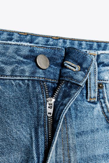 JEAN COLLECTION ZW DROIT À TAILLE MI-HAUTE - Bleu de Zara - Image 7