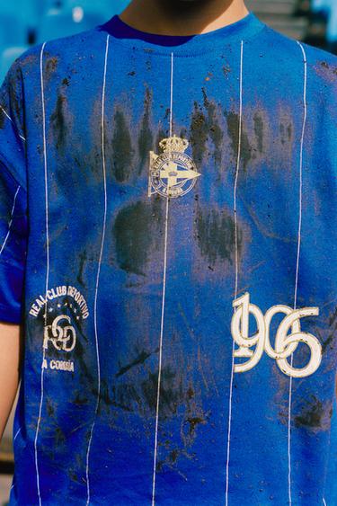 CAMISETA RAIAS RC DEPORTIVO DA CORUÑA - Cru / Azul de Zara