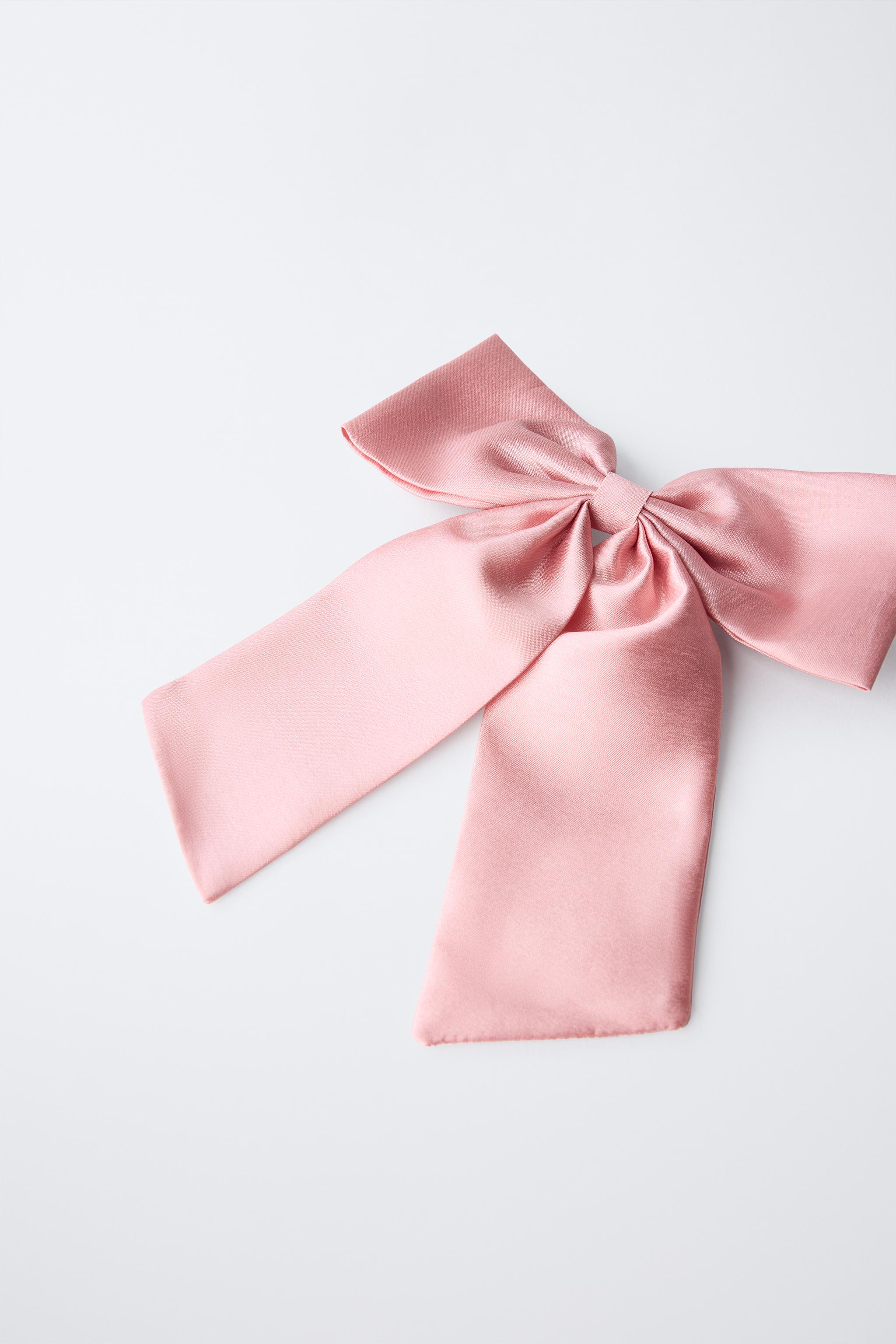 ORGANZA BOW SNAP CLIP