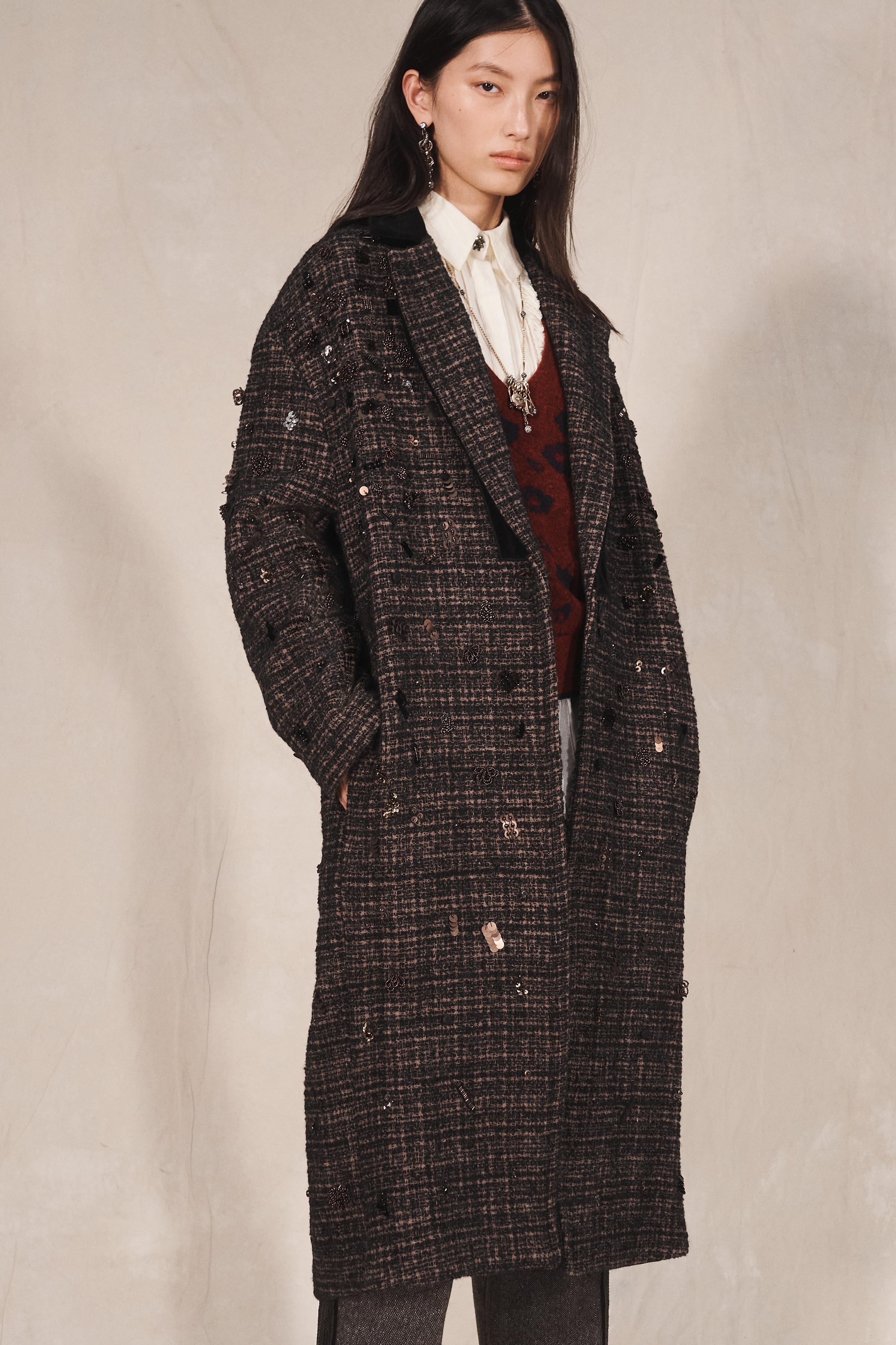 LIMITED EDITION BEADED EMBROIDERED COAT