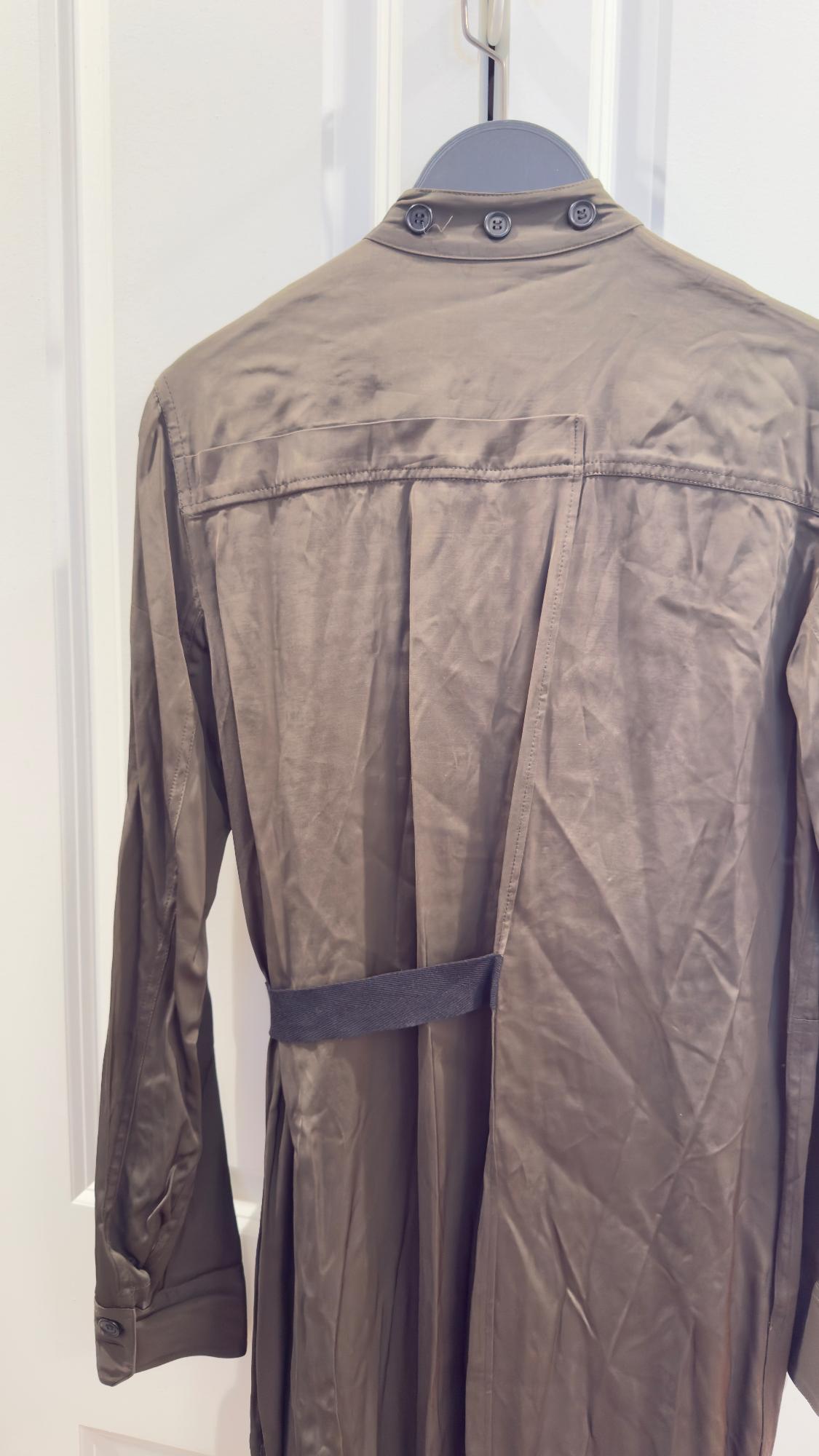 PLEATED SHIRTDRESS ZW COLLECTION - Image 5