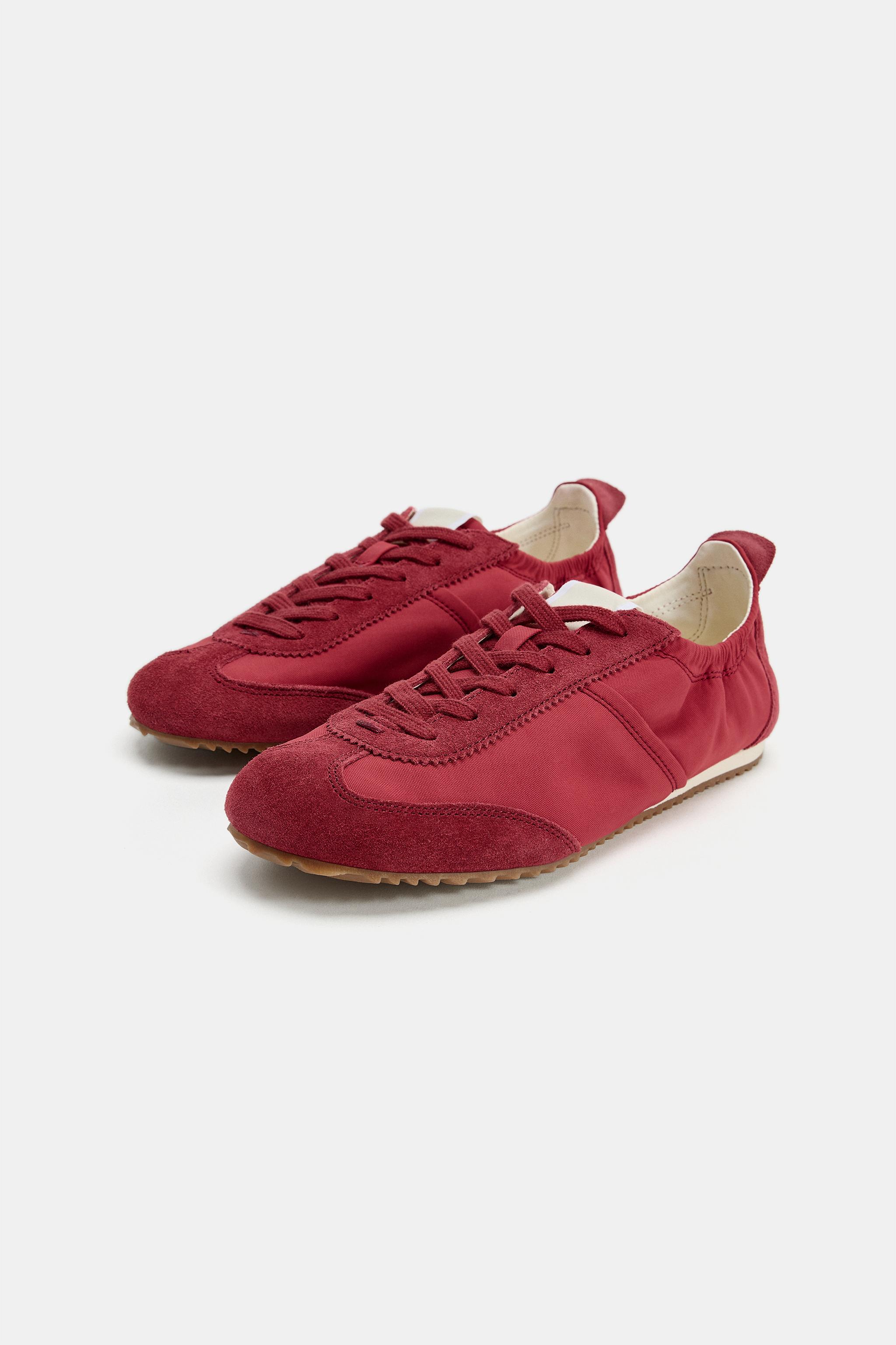 ELASTIC HEEL SNEAKERS