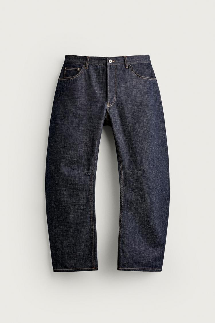 STRAIGHT BARREL FIT JEANS