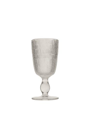 レリーフ ガラス製 グラスクリアZaraのレリーフ ガラス製 グラス - クリア